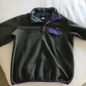 Patagonia Synchilla Pullover Snap-T Grey